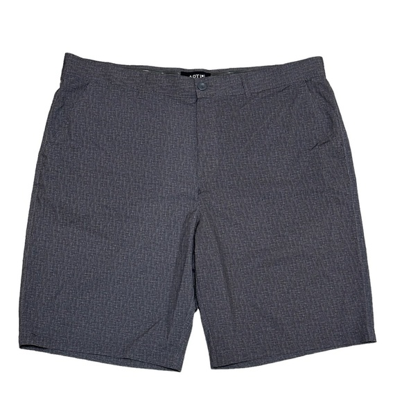 Men's Apt. 9 Performance 40 XL Golf Shorts Khakis Chino Gray Gripper Waistband - Picture 3 of 10